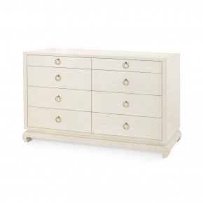 Ming Extra Large 8-Drawer Canvas Cream