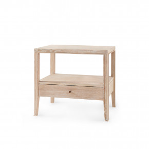 Paola 1-Drawer Side Table Sand