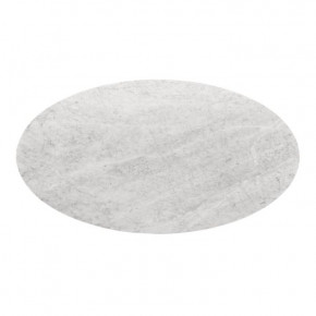 Stockholm 79" Oval Dining Table Top Carrara