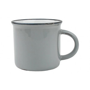 Tinware Set of 4 Mugs Light Grey