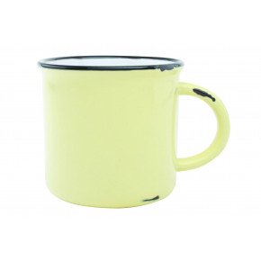 Tinware Set of 4 Mugs Yellow