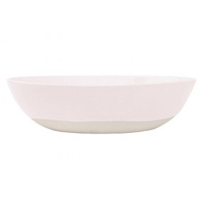Shell Bisque Soft Pink Round Serving Bowl