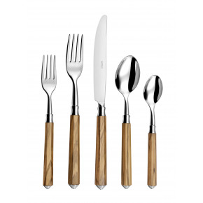 Galaxie Olive Wood 5-Pc Place Setting