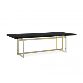 Wish You Were Here Whisper of Gold Table - Nero Marguia marble