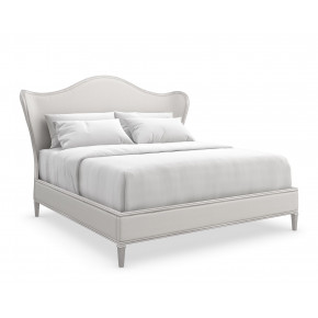 Bedtime Beauty Bed Oracle Silver Leaf