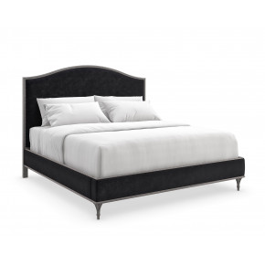 Fontainebleau Platform Bed Sea Smoke Leaf