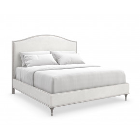 Fontainebleau Platform Bed Oracle Silver Leaf