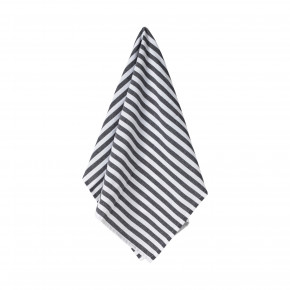 Stripes Black Set of 2 Kitchen Towels 27.5'' X 19.75''