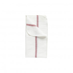 Carolina White-Red Napkin 50% Li 50% Co 18.5'' x 18.5''