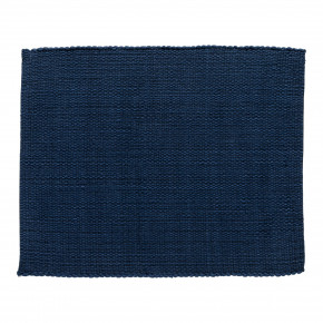 Joana Blue Placemat 100% Recycled Cotton 11 3/4" x 15 3/4"