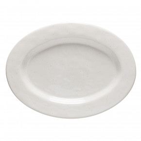 Fattoria White Oval Platter 16'' X 11.75'' H1.5''