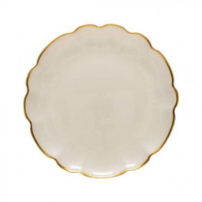 Francesca Glass Charger Plate with Gold Rim 33 cm 13 in