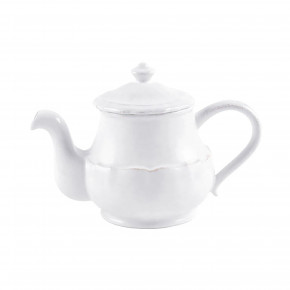Impressions White Tea Pot 8'' X 4.75'' H5.75'' | 19 Oz.