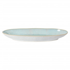 Eivissa Sea Blue Oval Platter 16.25'' X 5.75'' H2''