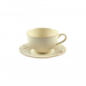 Madeira Harvest Vanilla Creme Tea Cup & Saucer 5.25'' X 4.25'' H2.75'' | 9 Oz.