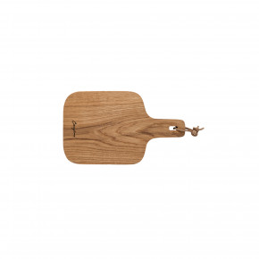 Oak Collection Oak Wood Oak Wood Cutting/Serving Board W/Handle 12'' x 7'' H1''