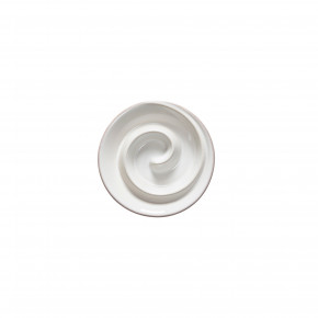Cook & Host White Spiral Appetizer Dish D6'' H1.25''