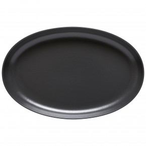 Pacifica Seed Grey Oval Platter 16'' X 10.25'' H1.75''