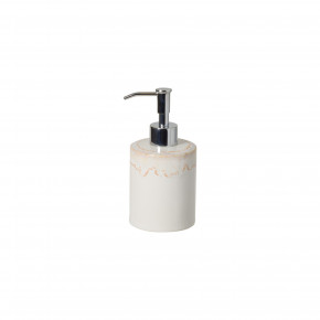Taormina White Soap/Lotion Pump D3'' H4.25'' | 20 Oz.