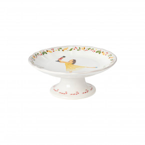 The Nutcracker White Footed Plate D8.5'' H3.25''