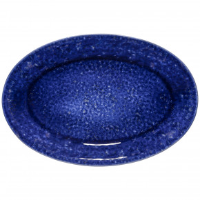 Abbey Blue Oval Platter 18'' X 12.25'' H1.75''