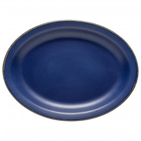 Positano Blue Oval Platter 15.75'' X 11.75'' H1.5''