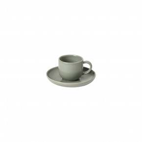 Pacifica Artichoke Coffee Cup And Saucer 3.25'' x 2.25'' H2.25'' | 2 Oz. | D4.75''