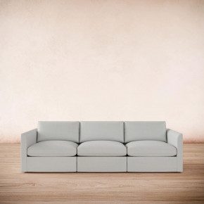 3 Piece Newport Sofa Linen/Linen