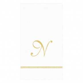 Caspari On the 12th Day Paper Guest Towel/Buffet Napkins, 15 Per Pack