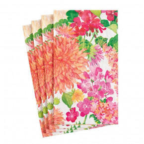 Summer Blooms Paper Guest Towel Napkins, 15 Per Package