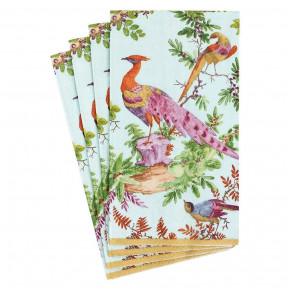 Chelsea Birds Paper Guest Towel/Buffet Napkins in Celadon, 15 Per Pack