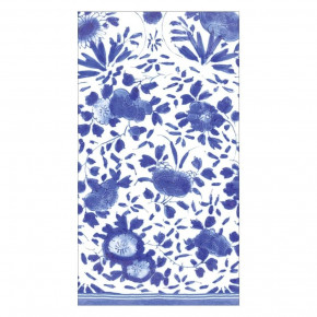 Delft Paper Guest Towel Napkins in Blue, 15 per Package