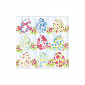 Floral Easter Eggs Boxed Paper Cocktail Napkins, 40 per Box