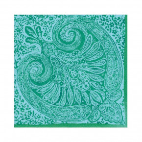 Paisley Medallion Paper Luncheon Napkins in Turquoise, 20 Per Pack
