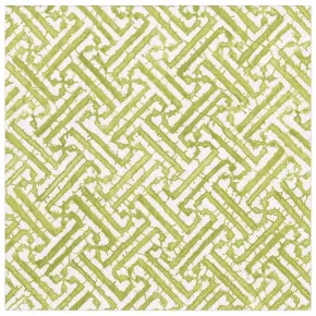 Fretwork Moss Green Napkin Dinner, 20 Per Package