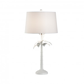 Palma Table Lamp White by Meg Braff