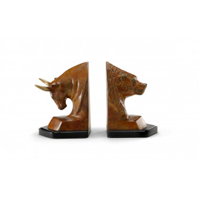 Bull And Bear Bookends (Pr)