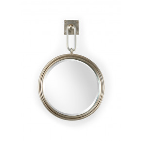 Lucia Round Mirror Silver