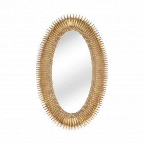 Lucius Oval Mirror Gold