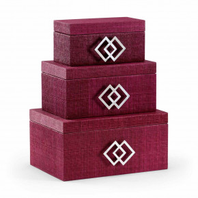 Kure Boxes Mulberry, Set of 3