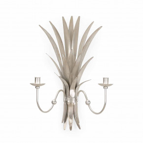 Wheat Sconce Silver