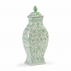 Green Covered Urn