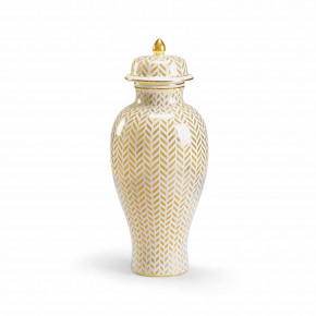 Herringbone Vase Gold