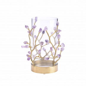 Vase With Purple Crystal