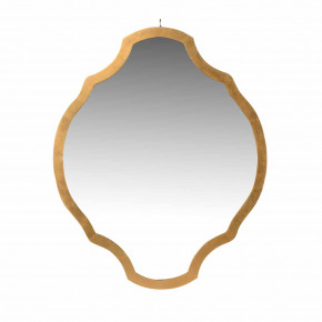 Myrtle Grove Round Mirror Gold