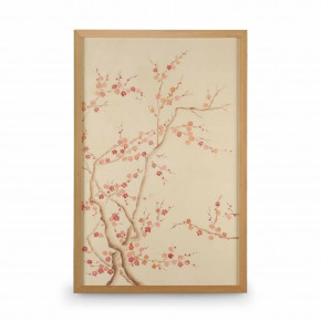 Blossom Silk Panel II Watercolor On Silk