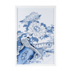 Blue And White Asian Garden II