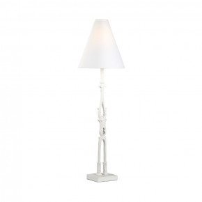 Historical District Baluster Lamp White