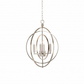 Round Chandelier Silver (Small)