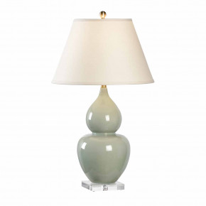 Fulton Vase Lamp Green